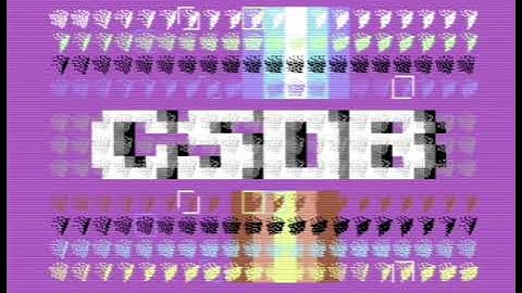 C64 One File Demo: Ergonomic cube massage by Fatzone! 30 Nov. 2020!