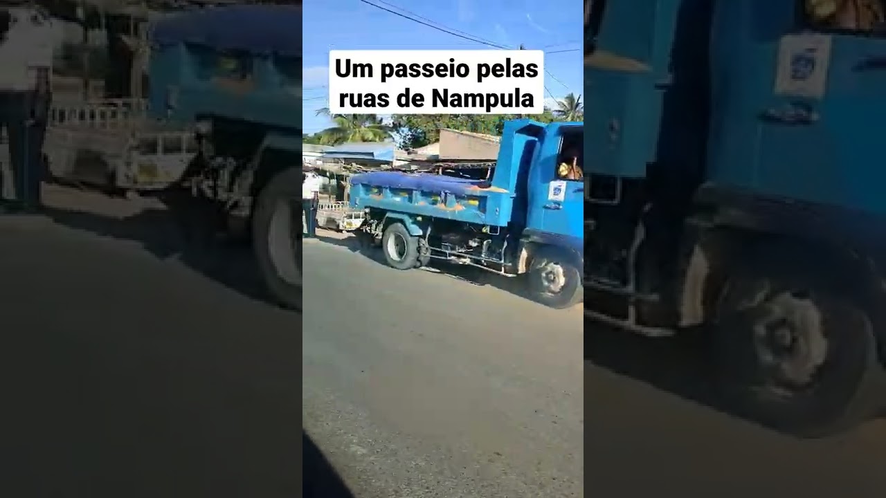 um passeio pelas ruas de Nampula. Moçambique