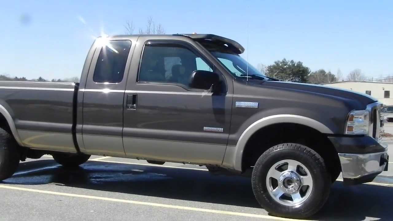 2005 Ford F250 Lariat Extended Cab Long Bed 4x4 6.0L Power Stroke