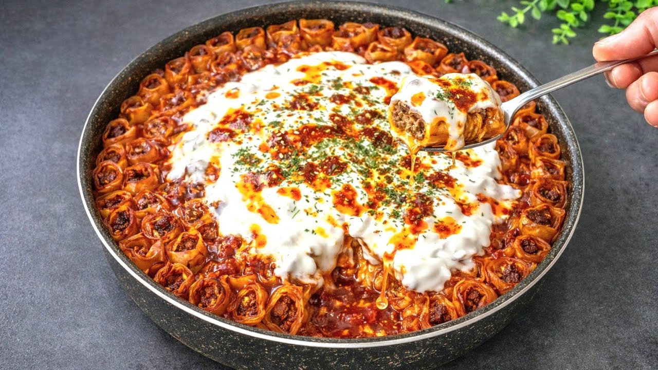 ✋️YOĞURMADAN YORULMADAN! 😯 DÜNYANIN EN KOLAY MANTI TARİFİ❗️5 DAKİKADA PRATİK MANTI NASIL YAPILIR❓️