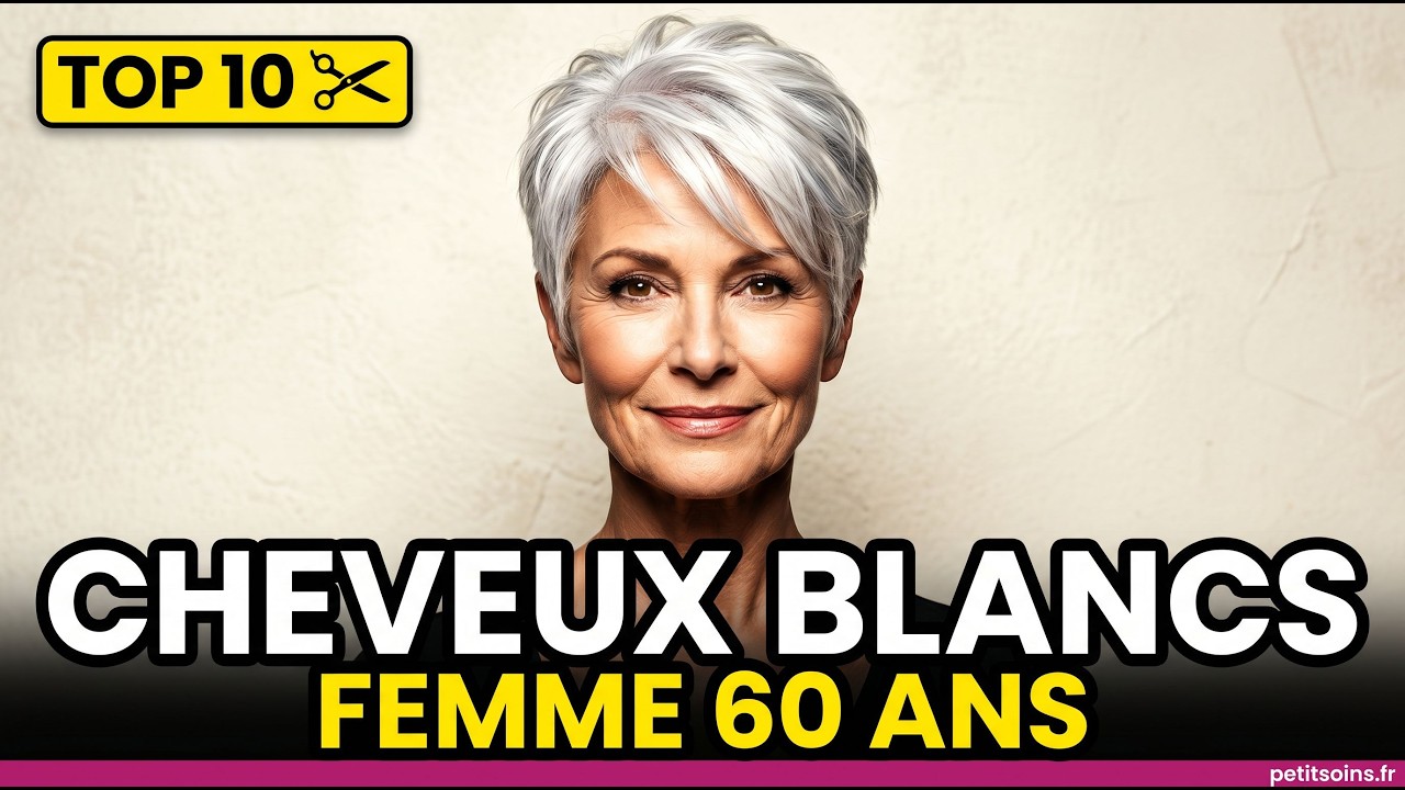 Coupe Cheveux Blanc 60 Ans : 10 Idées Modernes 2026