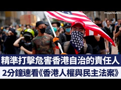 沒有高度自治就沒有特殊待遇 美國會速推《香港人權與民主法案》｜新唐人亞太電視｜20190915