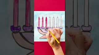 Kwanzaa Candles Coloring Page. #kwanzaa