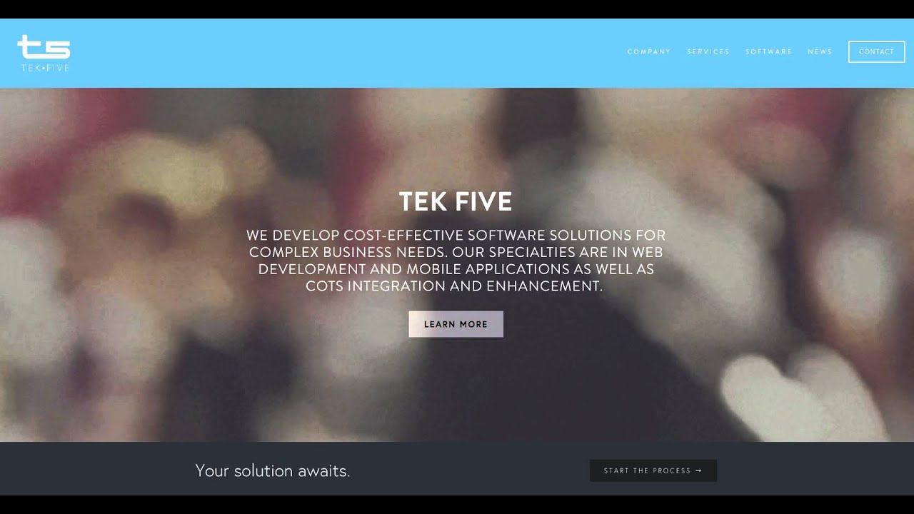 Tekfive Software tekfive - YouTube