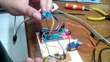 Angle Servo controller using Magnetometer gy-273 (hmc5883l)
