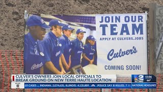 Officials break ground on Terre Haute’s new Culver’s location