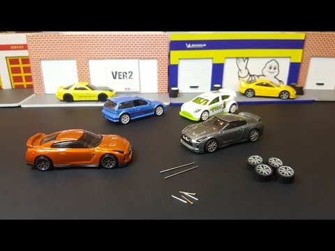 Video Tutorial: How to Wheel Swap Hot Wheels Tomica... - youtube