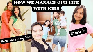 Pregnancy in my 30s! How we manage our family life in Australia| Kids, office & family | Is it hard?