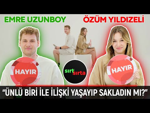 Emre Uzunboy ve Özüm Yıldızeli Sırt Sırta’da! Sevgilinin İsmini Dövme Yaptırır Mısın?