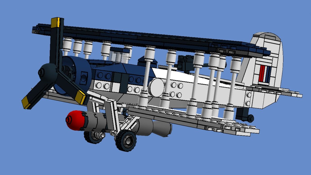 LEGO WWII British Fairey Swordfish Mk.2 Instructions YouTube