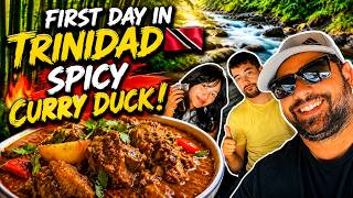 Spicy Curry Duck lime in Trinidad 🇹🇹 First Day with @LukeMartin