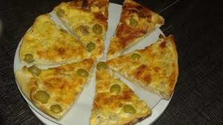 كيش بدون كريمة  أكلة سريعة للعشاء شهيوات هندوشة | Quiche sans créme facile a préparée pr le diner