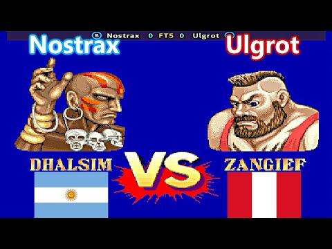 Street Fighter II': Champion Edition - Nostrax vs Ulgrot FT5