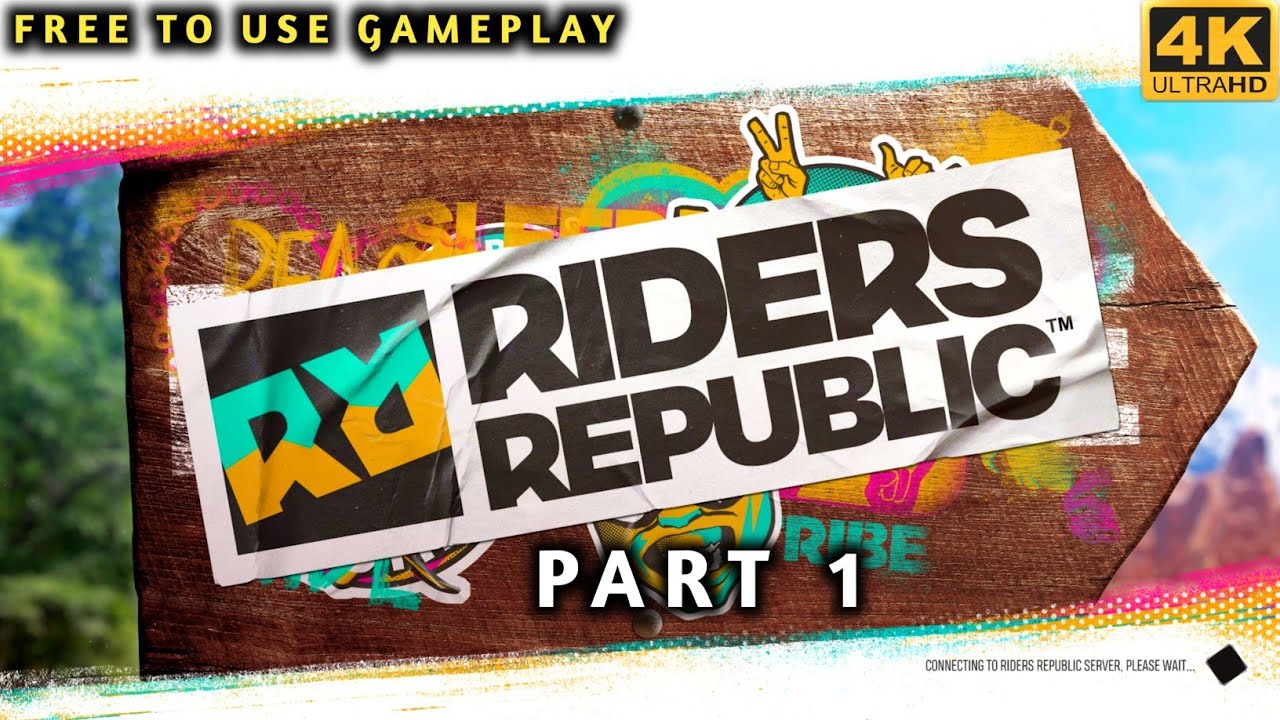 RIDERS REPUBLIC GAMEPLAY- 'FREE TO USE'-NON COPYRIGHT GAMEPLAY•MrKaZiSIR