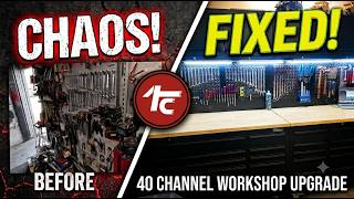 No More Mess: The Ultimate 40 Channel Workshop Transformation Gtools upgrade!