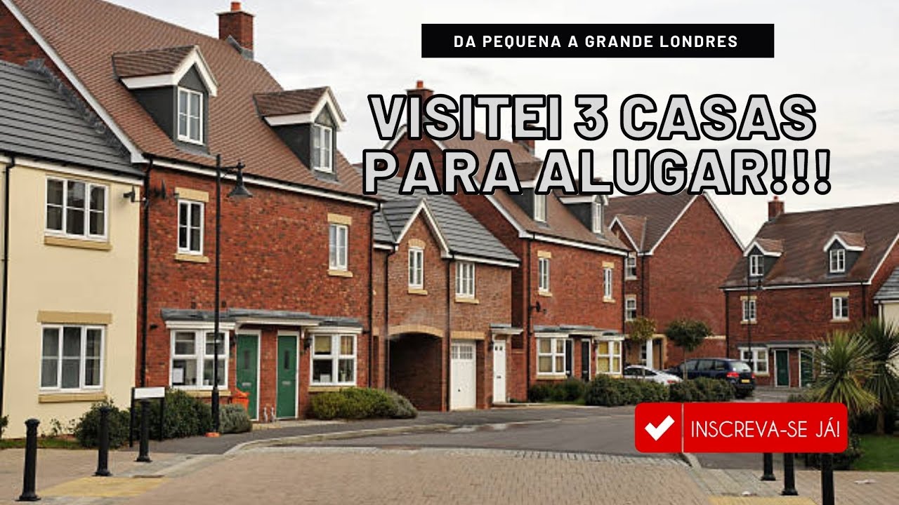 VISITEI 3 CASAS EM SWINDON + VAMOS ALUGAR NOSSA CASA + COMO SÃO AS CASAS NA INGLATERRA