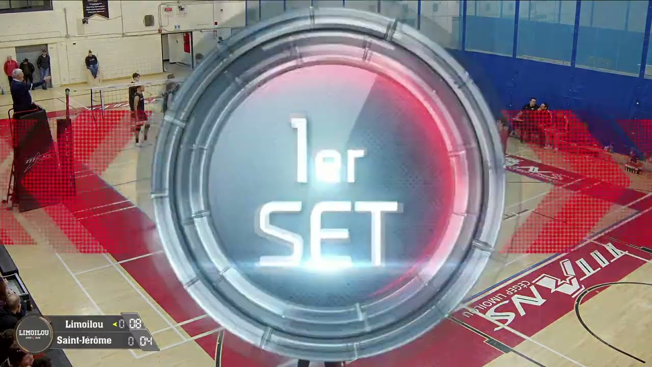 RSEQ D1 Volleyball Masculin 🏐 SaintJérôme Limoilou [20240121