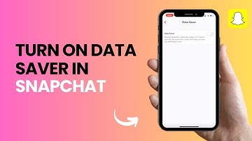 How to Turn on Data Saver on Snapchat (Quick & Easy)