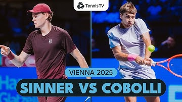 Jannik Sinner vs Flavio Cobolli Match Highlights | Vienna 2025 Highlights
