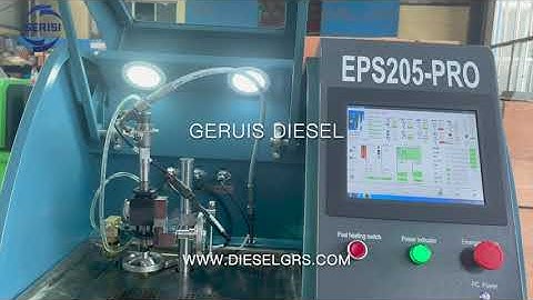 New design common rail injector test bench EPS205 PRO