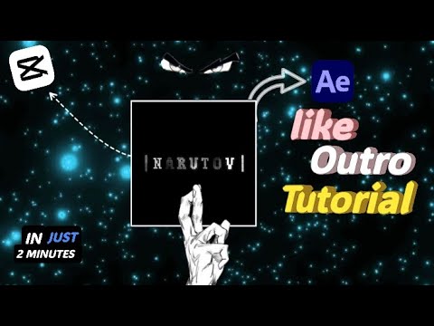 AE LIKE OUTRO FULL TUTORIAL IN CAPCUT!! 🔥 #editing 