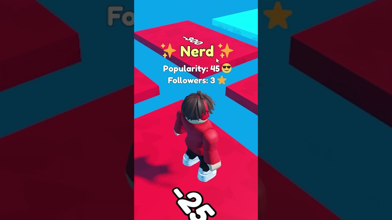 Roblox BUT every Second I get +1 Popularity…