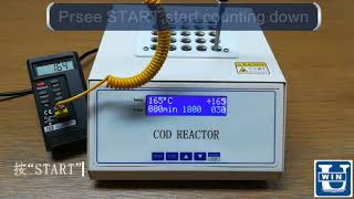 COD reactor  operation CR218