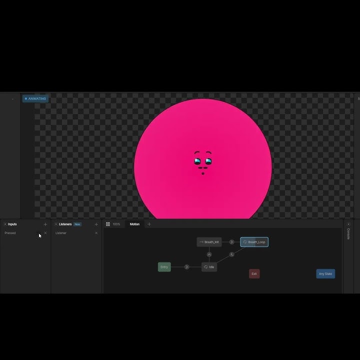 Meditation Mobile Application Animation