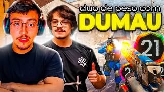 Chamei o DUMAU pra ENFRENTAR os LVL21 da GAMERSCLUB... A partida nem TEVE GRAÇA🔥