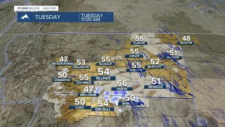 FORECAST MONDAY EVENING MAR 21, 2022