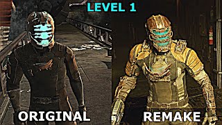 ALL Level Suits - Dead Space Remake vs Original