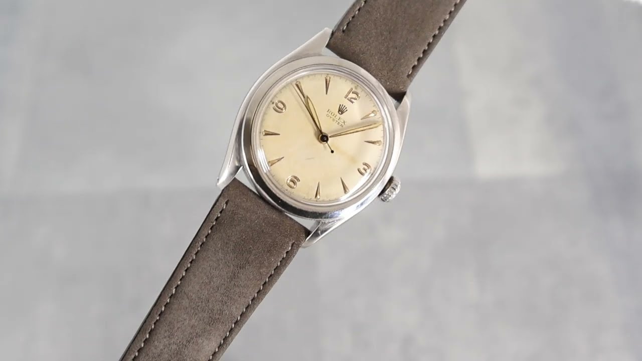 ロレックス オイスター Ref.6022 スーパーオイスター 1953年製 w