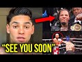 Ryan Garcia Reacts to Gervonta Davis vs Hector Garcia Highlights