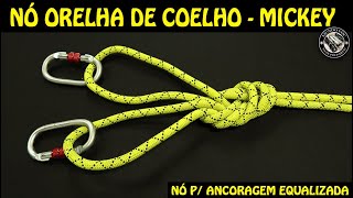 NÓ ORELHA COELHO (NÓ MICKEY) - OITO COM DUAS ALÇAS