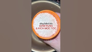 Công thức ủ tóc GIẢM RỤNG & KÍCH MỌC TÓC !! #chamsoctoc #thiennhien #nuocvogao #thuyhaircare