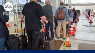 Record-long wait times stretch TSA officers amid travel surge, partial shutdown