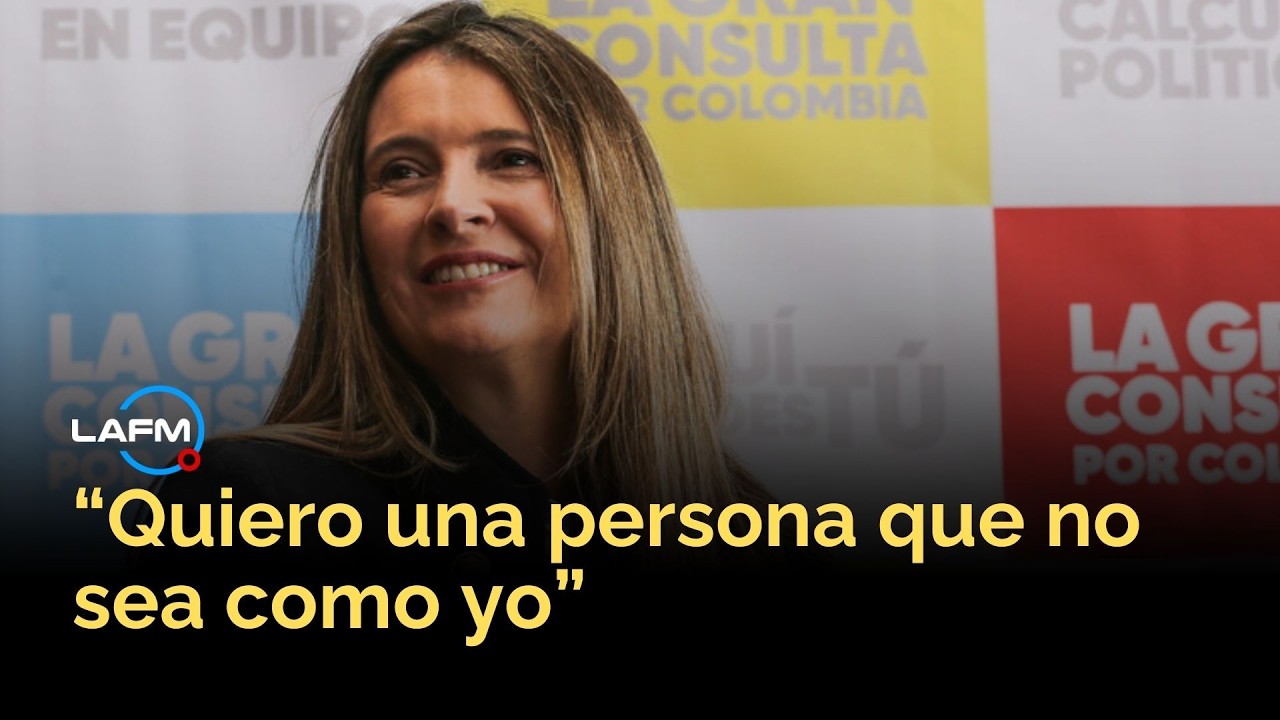 “Quiero una persona que no sea como yo”: Paloma Valencia habla de su vicepresidente ideal