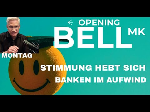 Stimmung hebt sich bei den Banken | Amazon | Roku | Pinterest im Fokus