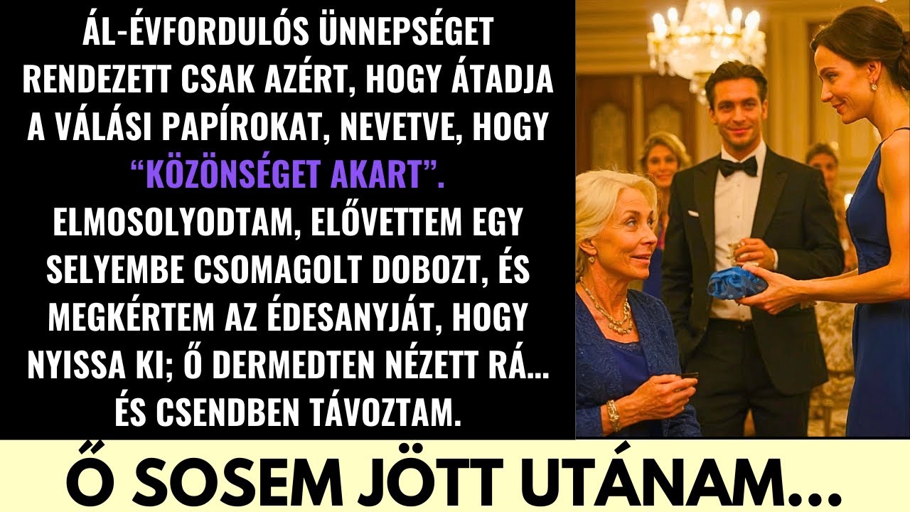 A Férjem Hamis Évfordulós Bulit Rendezett A Válási Papírokért—Míg Anyja Fel Nem Tárta