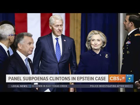 Panel subpoenas Bill, Hillary Clinton in Epstein case - YouTube