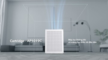 Coway Cartridge AP-1019C – Máy lọc không khí có màng lọc nhấc rời đầu tiên và duy nhất tại Việt Nam