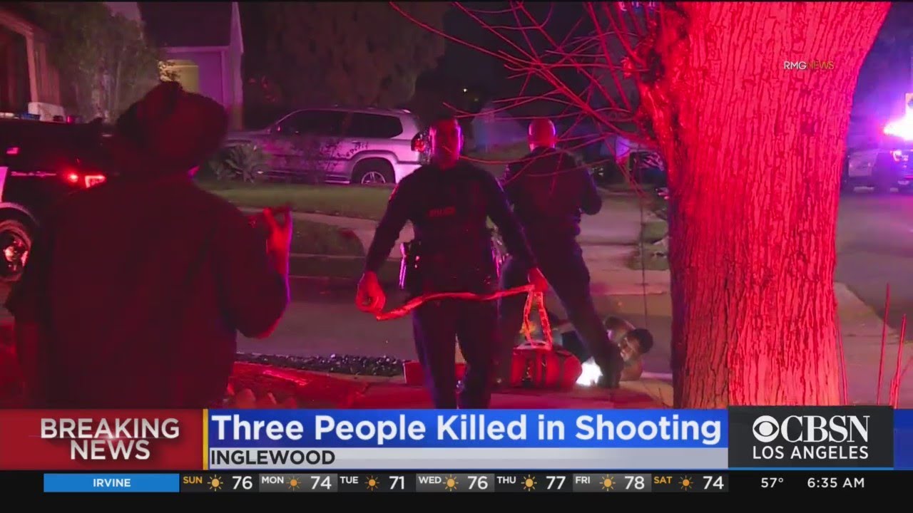 3 Dead, 2 Injured When Gunfire Erupts At Inglewood House Party - YouTube
