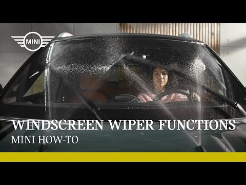 How to set up the windscreen wiper functions I MINI How To