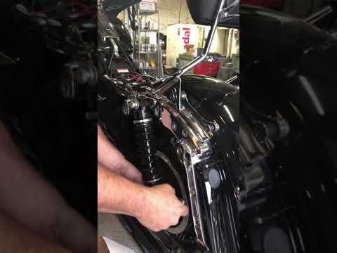 American Suspension rear air ride install - YouTube