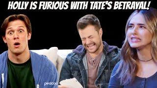OMG: Holly angrily breaks up with Tate because of his betrayal with Doug! | Days of Our Lives News