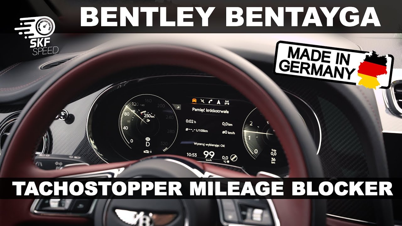 Mileage Blocker | Tacho Stopper | KM Filter | BENTLEY BENTAYGA 2021