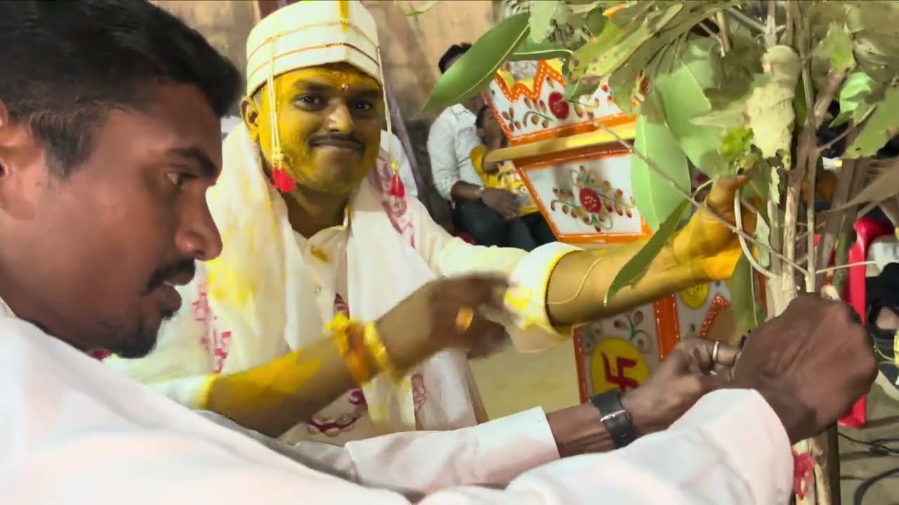 वैभव भाऊंची हळद 🥰 | पोशिर गावात धमाल मज्जा | Full Haldi Ceremony Vlog
