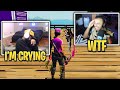 Daequan *TROLLED* BY HAMLINZ While 1v1ing in Realistic Wager! (Fortnite)