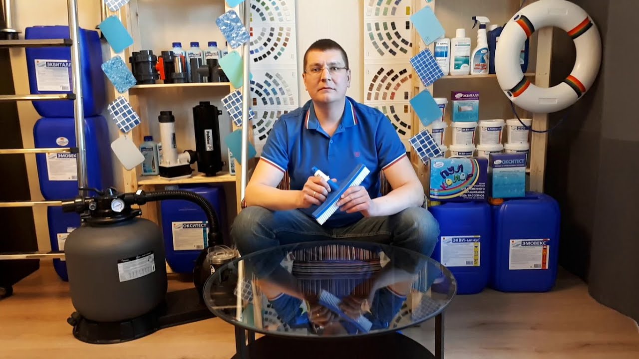 Чем почистить стенки каркасного бассейна? Очистка бассейна от налета ...