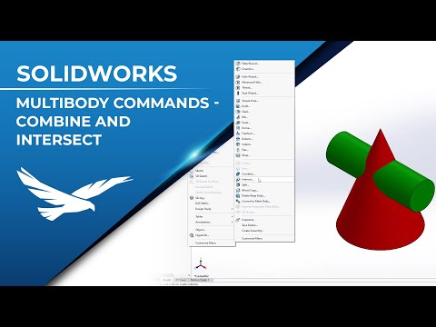 SOLIDWORKS Multibody Commands - Combine and Intersect